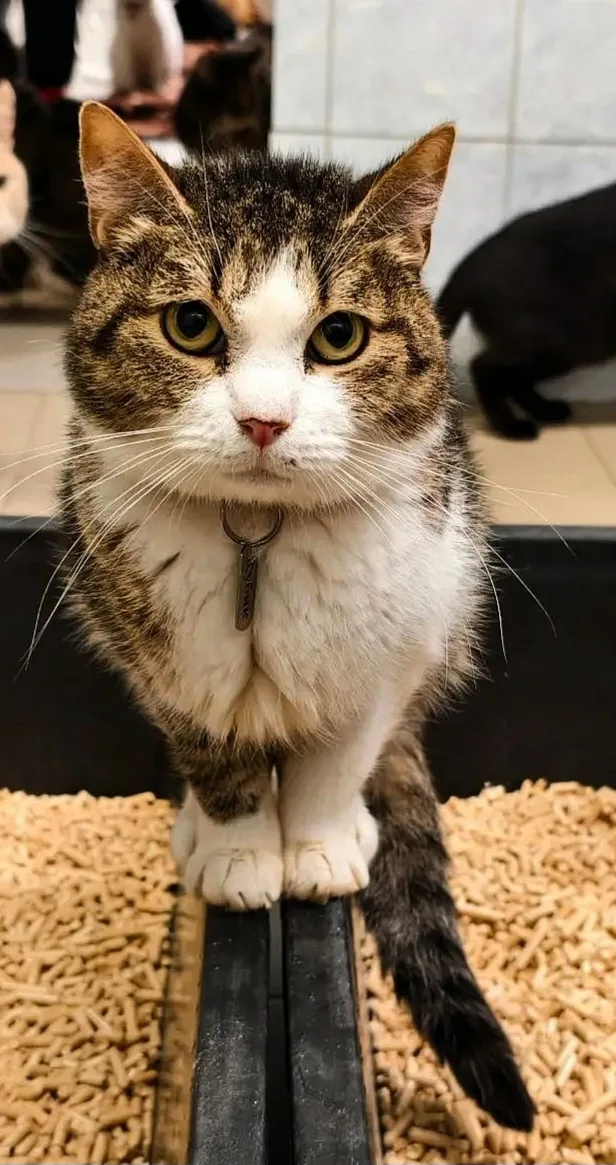 Кошка Кубик, кот, Приют «Преданное сердце», Санкт-Петербург. Фото 10 из 12.
